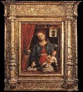 FOPPA, Vincenzo Madonna and Child with an Angel deu Spain oil painting reproduction